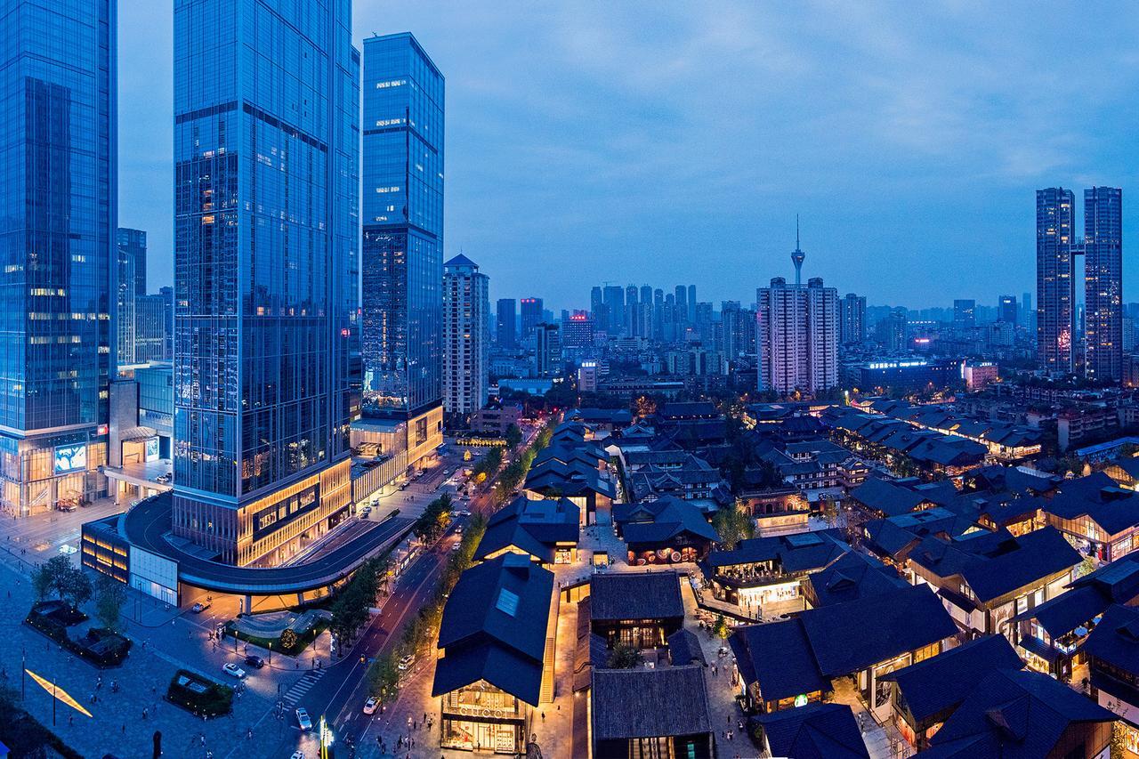 Chengdu Cloud Service Apartment Chunxi Taikoo Branch Kültér fotó