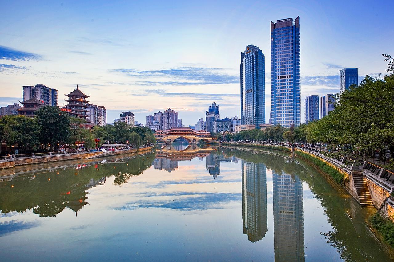 Chengdu Cloud Service Apartment Chunxi Taikoo Branch Kültér fotó