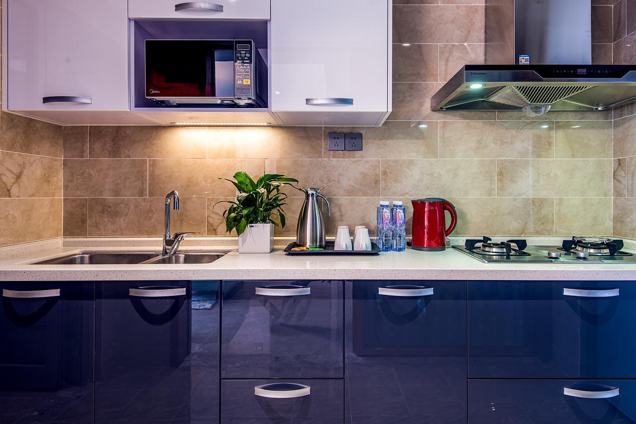 Chengdu Cloud Service Apartment Chunxi Taikoo Branch Kültér fotó