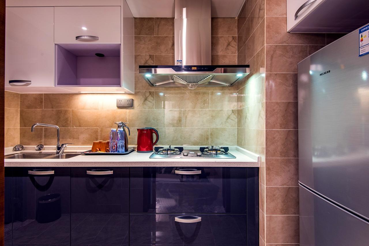 Chengdu Cloud Service Apartment Chunxi Taikoo Branch Kültér fotó