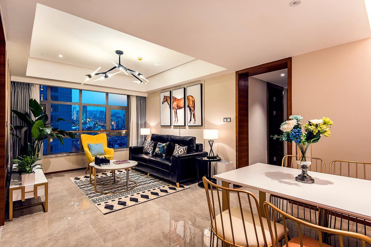 Chengdu Cloud Service Apartment Chunxi Taikoo Branch Kültér fotó