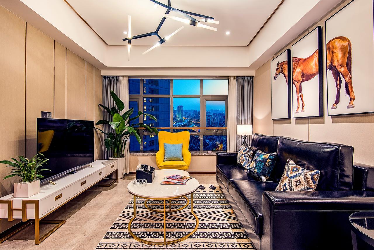 Chengdu Cloud Service Apartment Chunxi Taikoo Branch Kültér fotó
