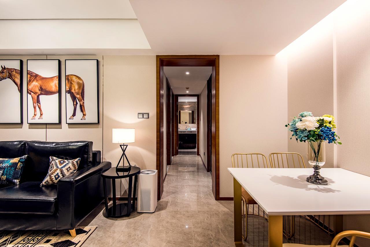 Chengdu Cloud Service Apartment Chunxi Taikoo Branch Kültér fotó