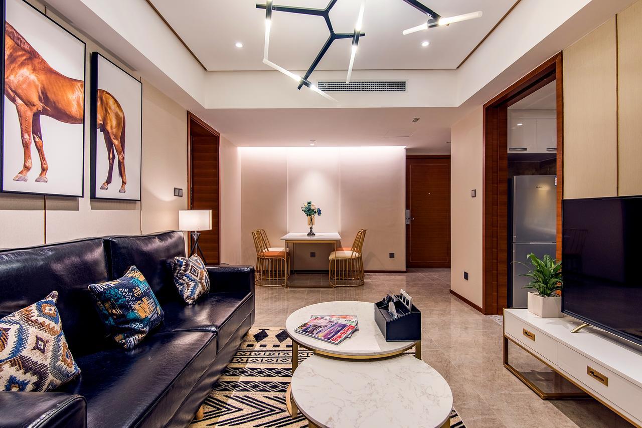 Chengdu Cloud Service Apartment Chunxi Taikoo Branch Kültér fotó