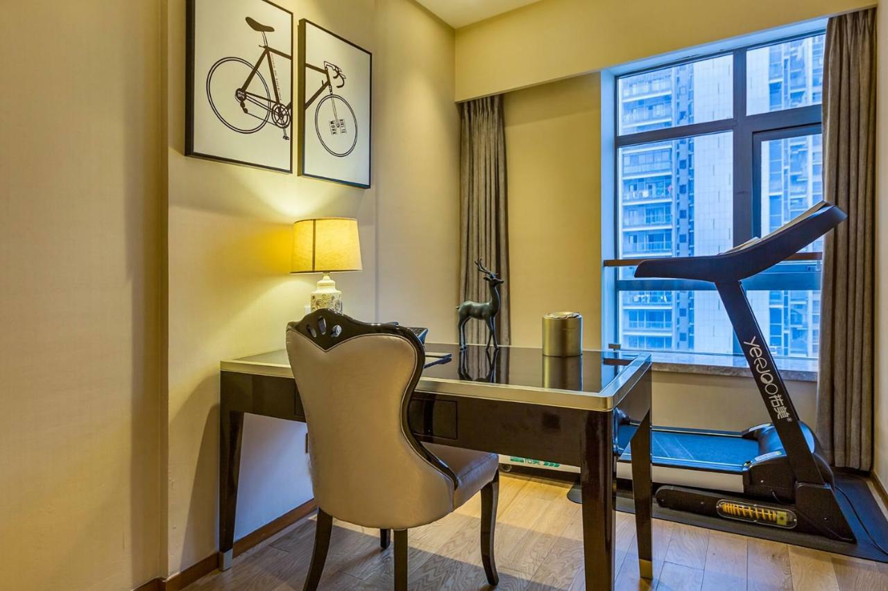 Chengdu Cloud Service Apartment Chunxi Taikoo Branch Kültér fotó